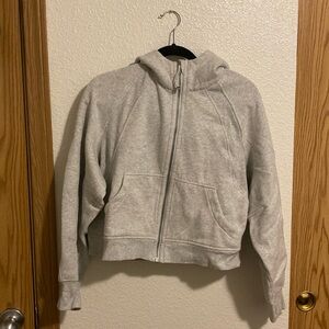EUC lululemnon scuba full zip sweatshirt